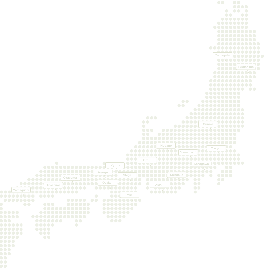 背景：日本地図